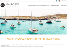 Tablet Screenshot of mallorcaprivilege.com